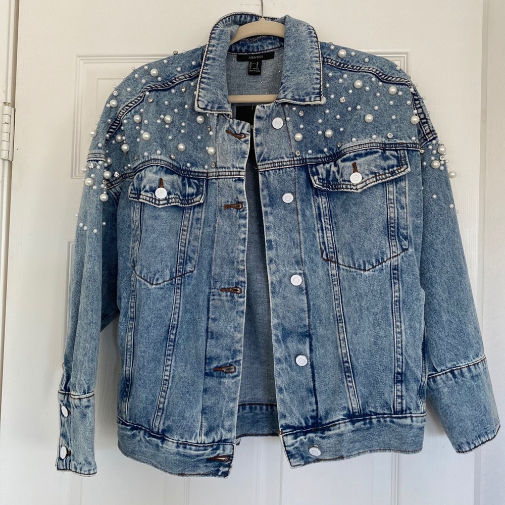 Oversized jean jacket NEW size M